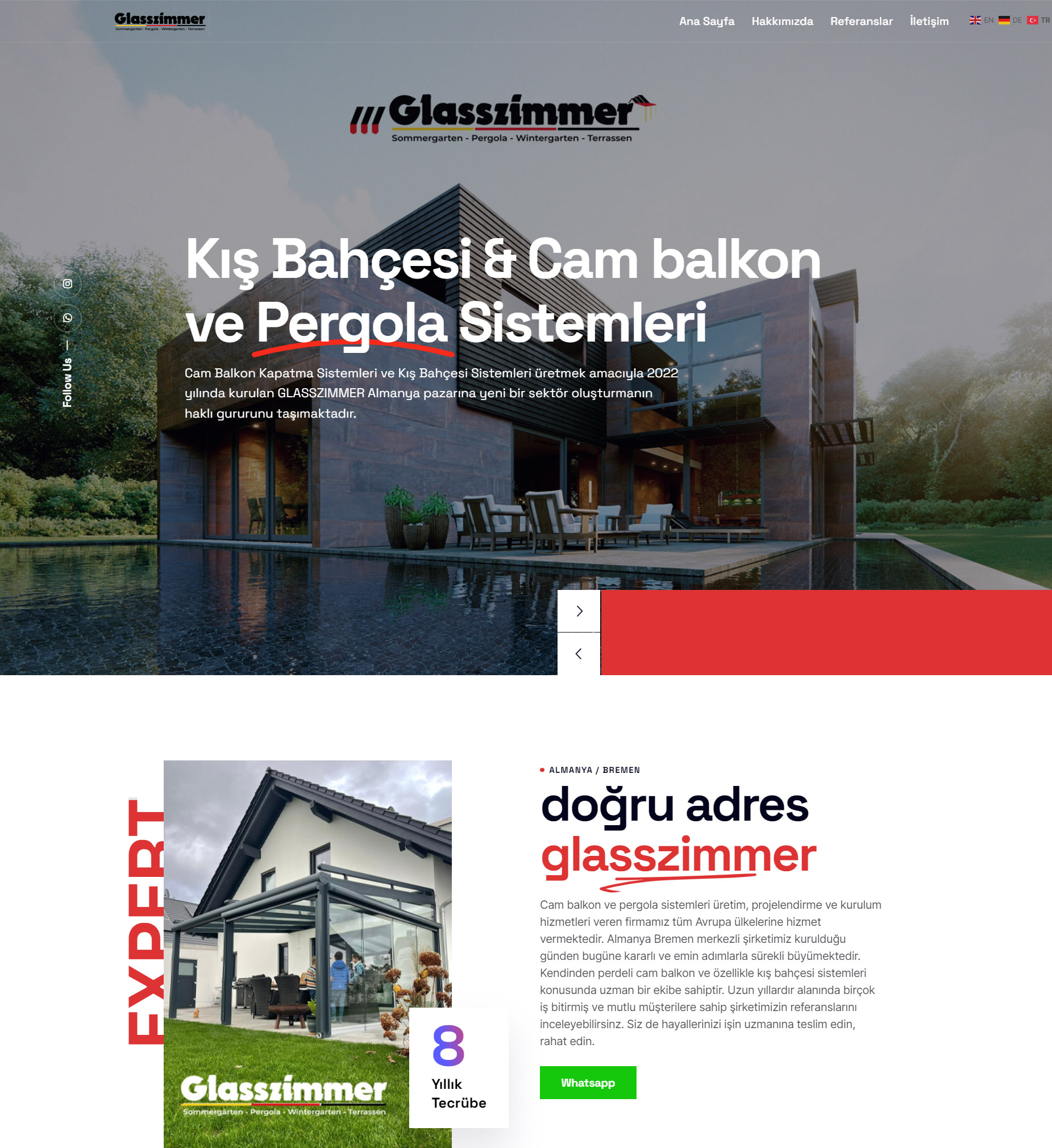 Glasszimmer Web Sitesi